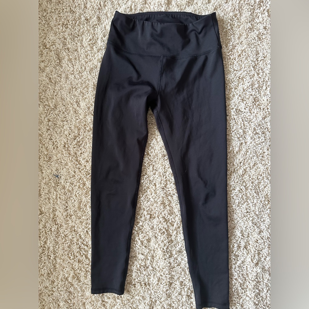 Ebb and Flow Medium full length black leggings